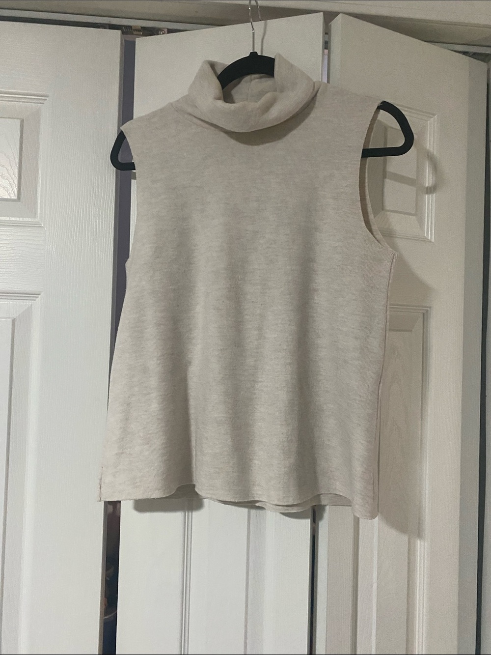 Zara Cream Turtleneck Sweater